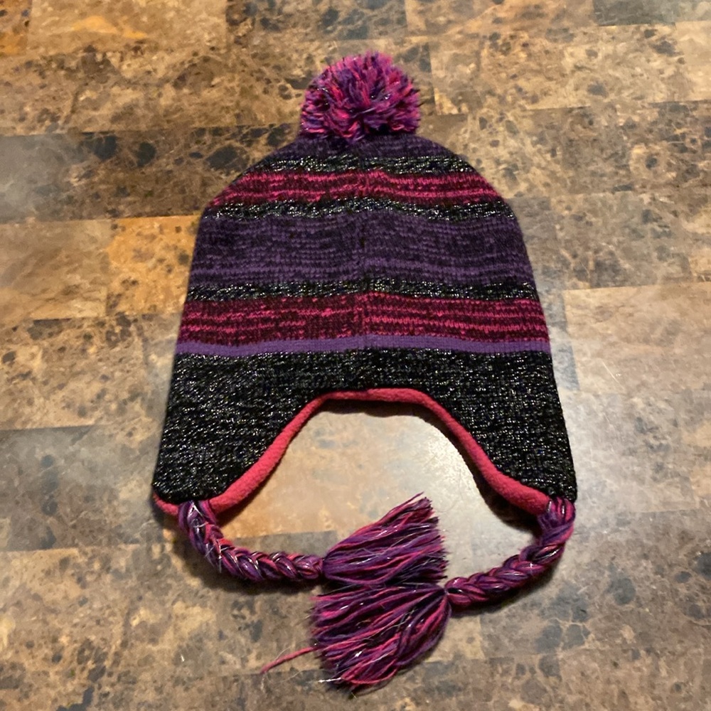 ❄️ L.O.L. Surprise! Pink and Black Kids Hat - Picture 2 of 3